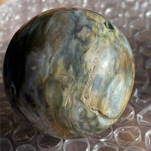 Petrified Wood Stone Sphere